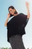 Mali Black Drape Top sold by Blue Bungalow