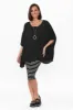 Mali Black Drape Top sold by Blue Bungalow