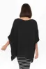 Mali Black Drape Top sold by Blue Bungalow