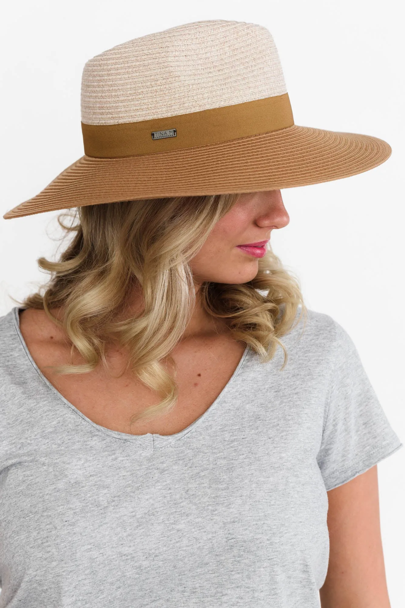 Maui Camel Travel Fedora sold by Blue Bungalow product image thumbnail 3