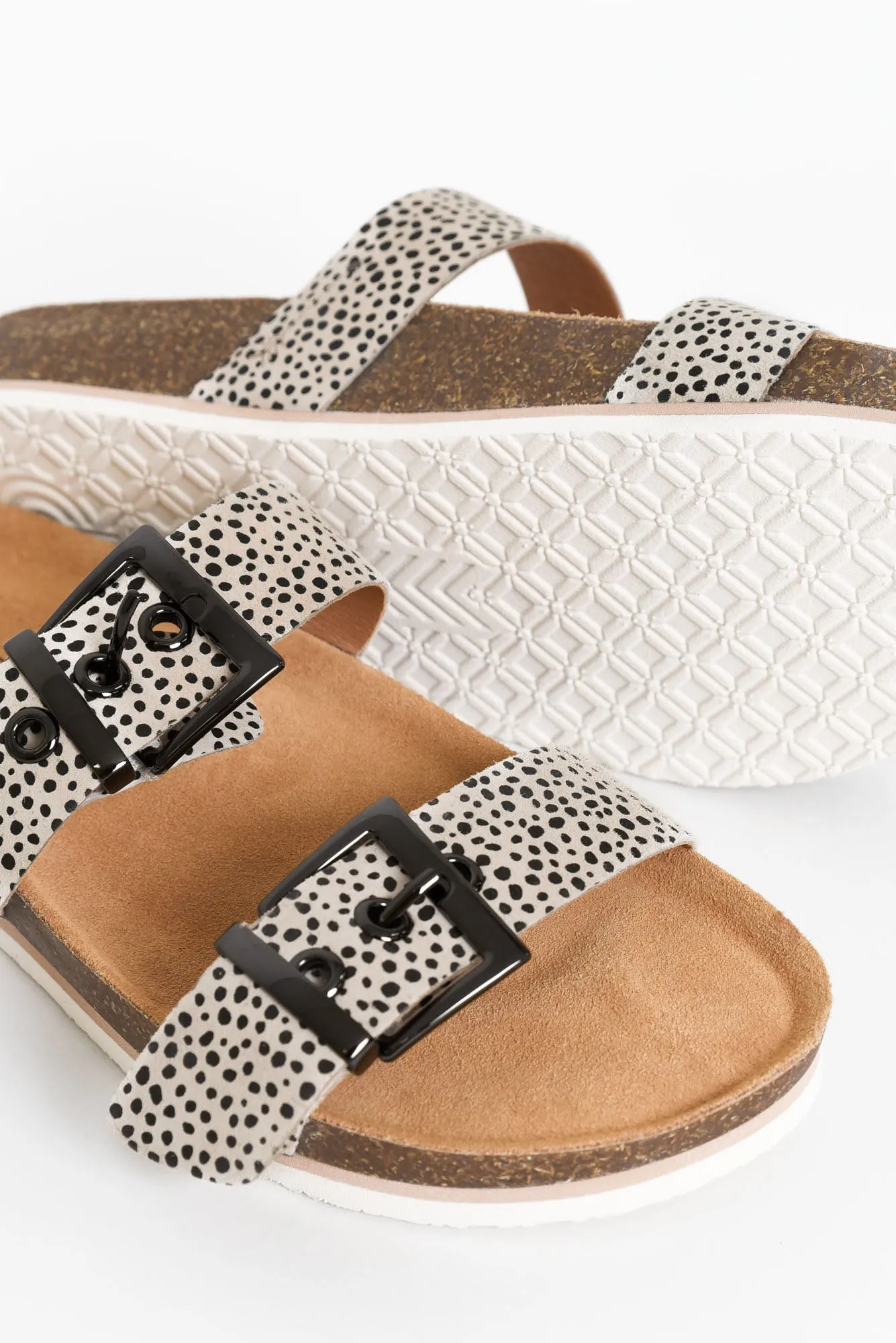 Sandy III Leopard Spot Print Slide sold by Blue Bungalow product image thumbnail 4