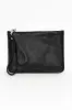 Queens Black Leather Clutch sold by Blue Bungalow