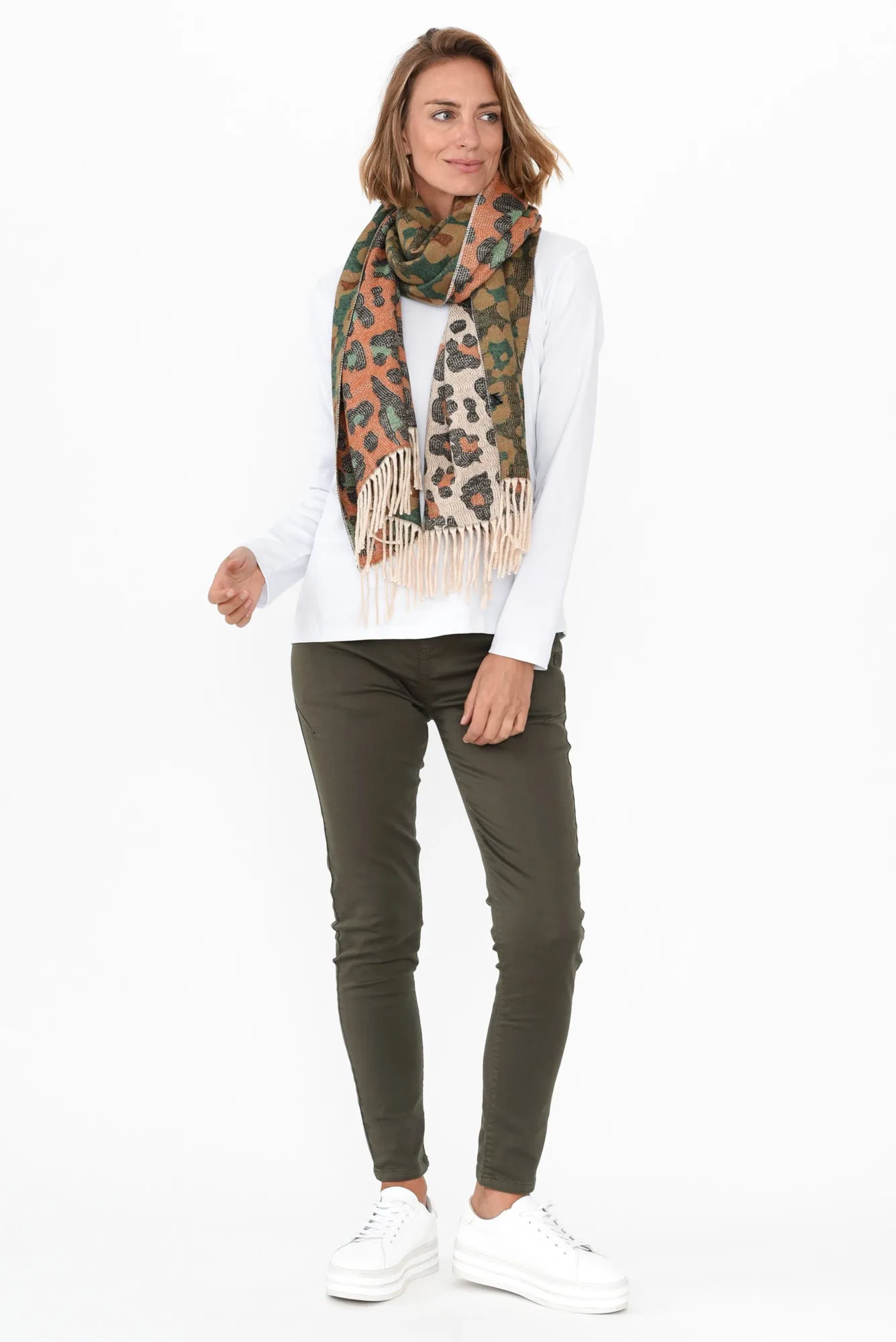 Porter White Cotton Long Sleeve Top sold by Blue Bungalow product image thumbnail 2