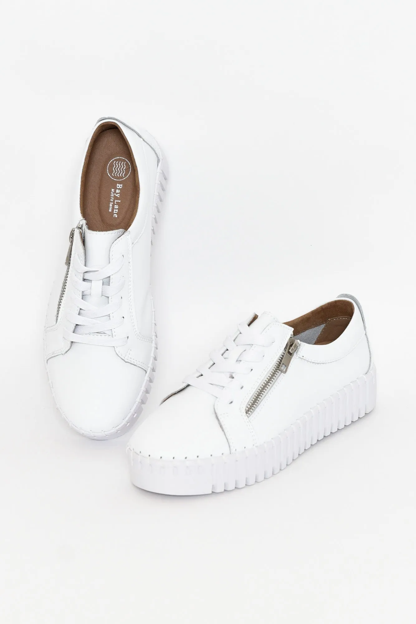 Medusa White Platform Sneaker sold by Blue Bungalow product image thumbnail 2