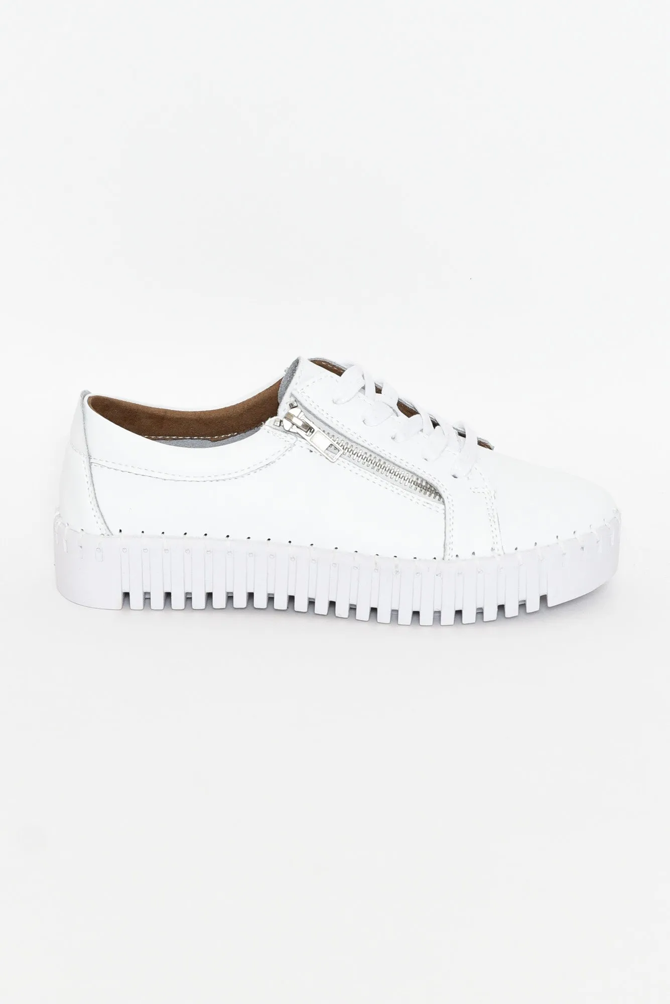 Medusa White Platform Sneaker sold by Blue Bungalow product image thumbnail 5