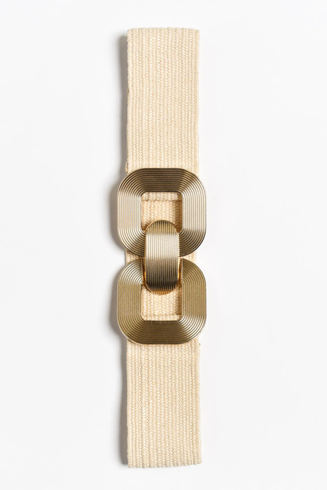 Gloria Beige Woven Belt sold by Blue Bungalow