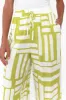 Burrows Green Abstract Wide Leg Pants sold by Blue Bungalow
