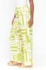 Burrows Green Abstract Wide Leg Pants sold by Blue Bungalow