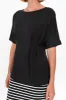 Trudie Black Bamboo Top sold by Blue Bungalow