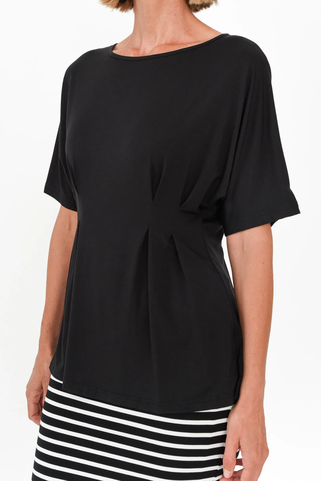 Trudie Black Bamboo Top sold by Blue Bungalow product image thumbnail 5