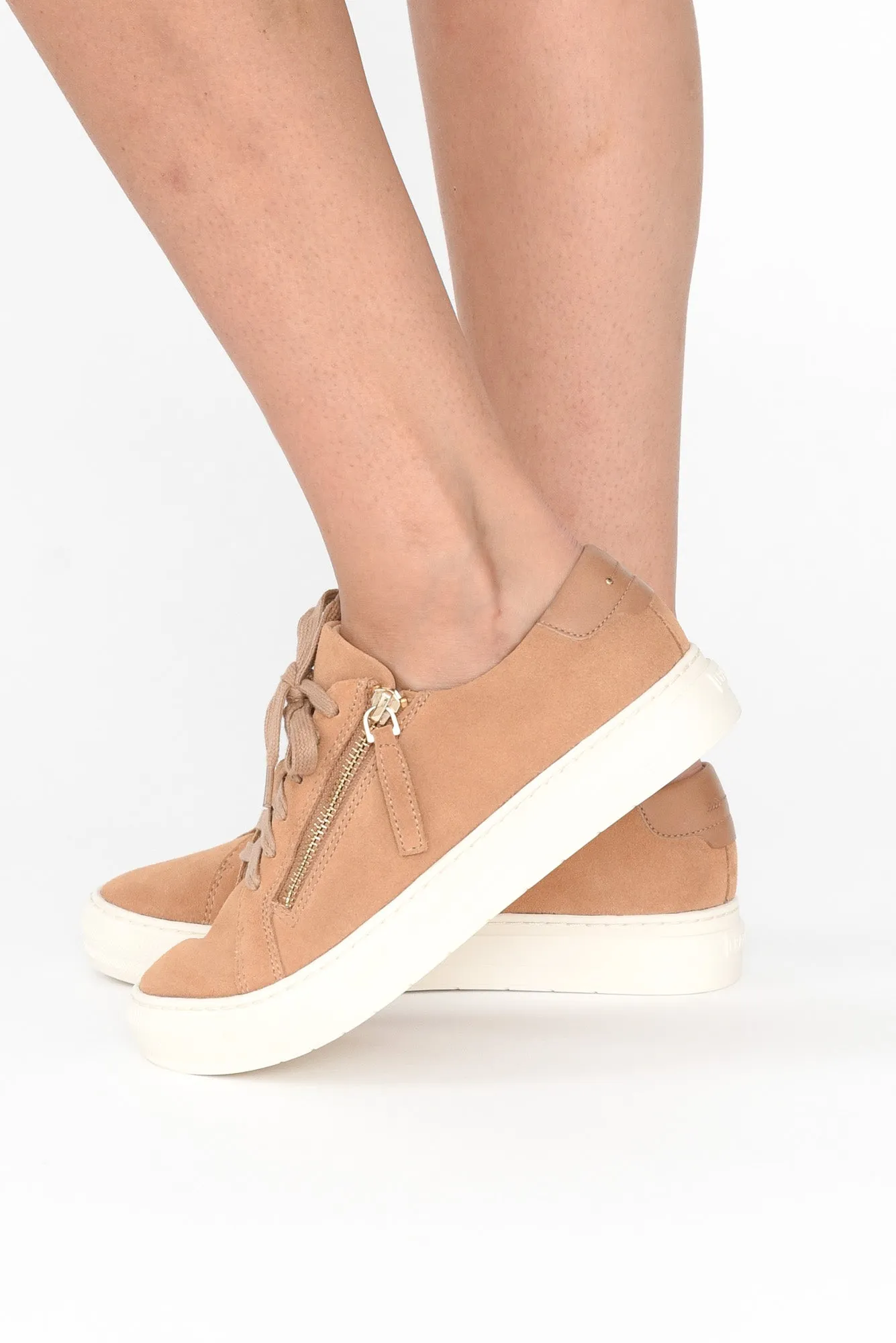 Billie Camel Suede Sneaker sold by Blue Bungalow product image thumbnail 3