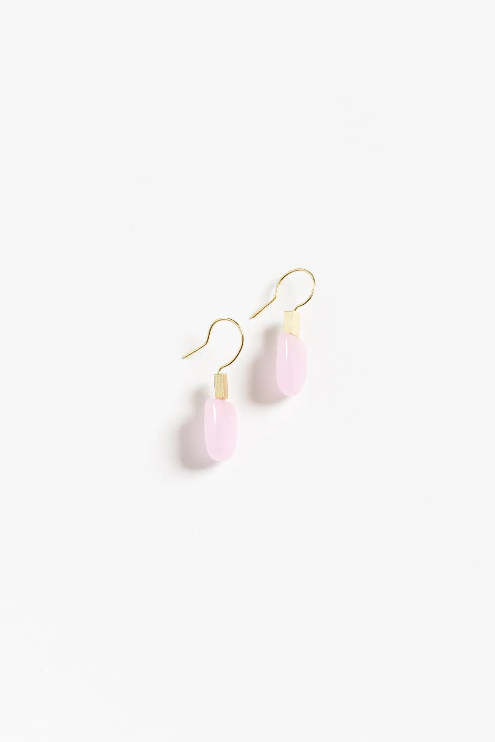 Toria Pink Stone Earrings sold by Blue Bungalow