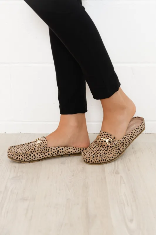 Nat Cheetah Comfort Mule sold by Blue Bungalow