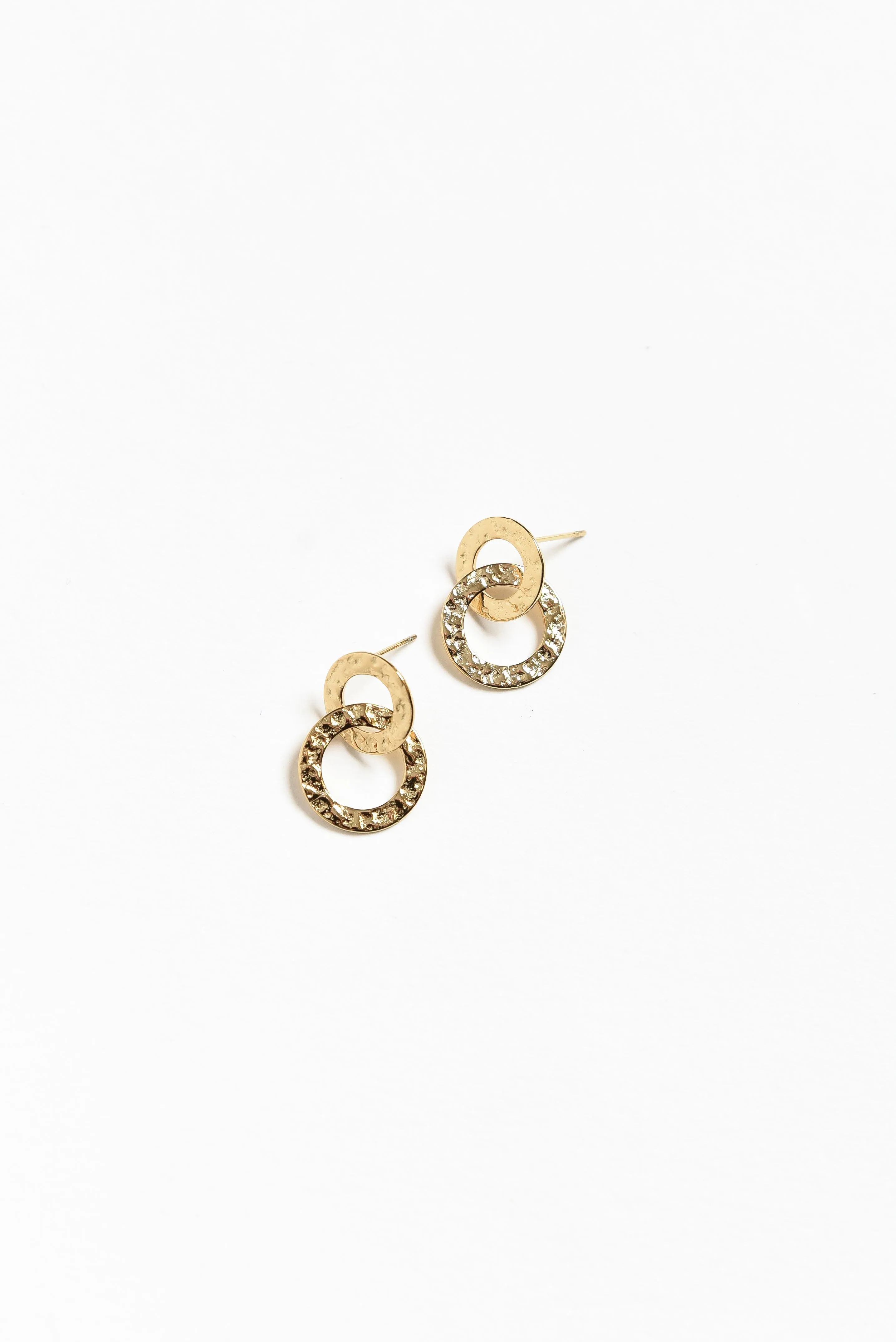 Kieb Gold Plated Drop Earrings sold by Blue Bungalow