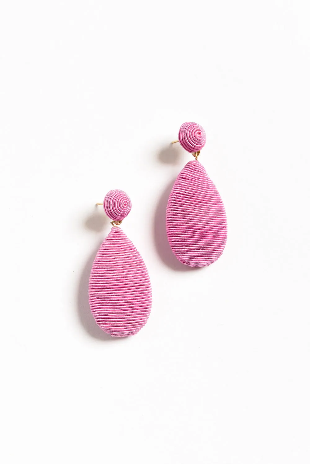 Hailey Pink Teardrop Earrings sold by Blue Bungalow
