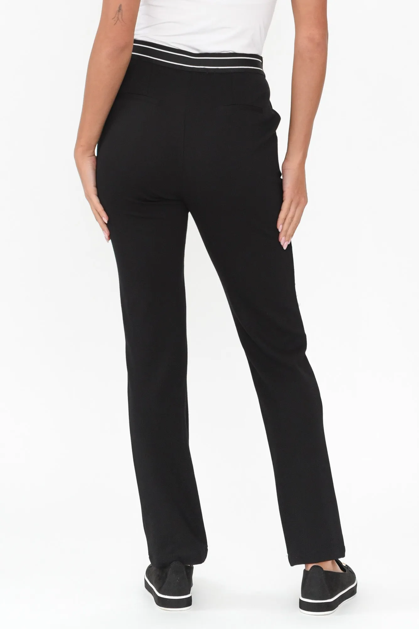 Mendez Black Ponte Pants sold by Blue Bungalow product image thumbnail 5