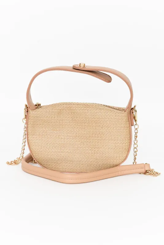Thomas Natural Weave Bag sold by Blue Bungalow