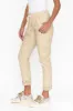 Munich Cream Wet Look Stretch Pants sold by Blue Bungalow