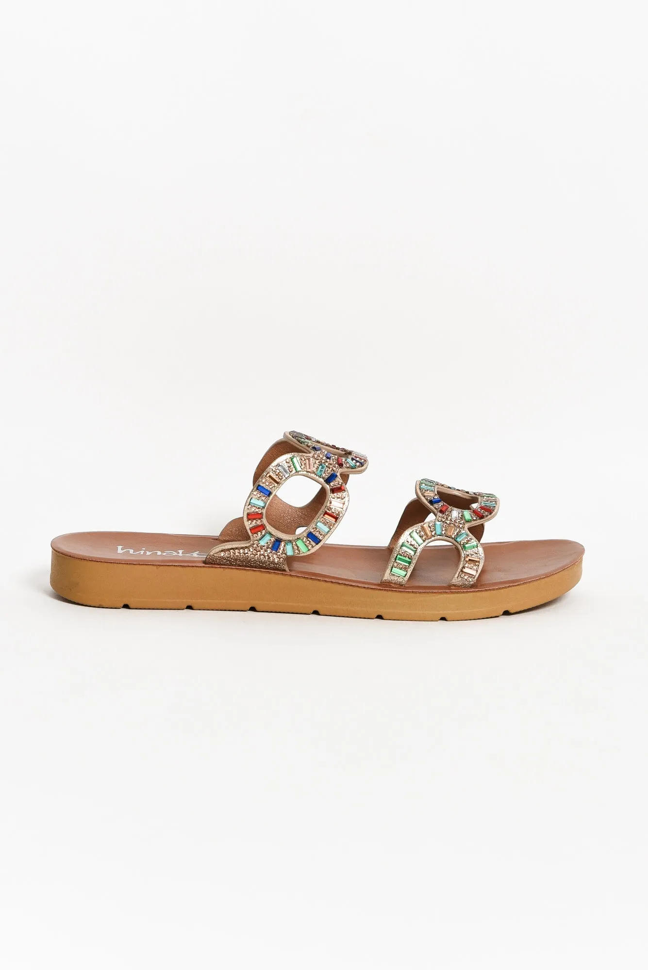 Wembley Multi Diamante Slide sold by Blue Bungalow product image thumbnail 3