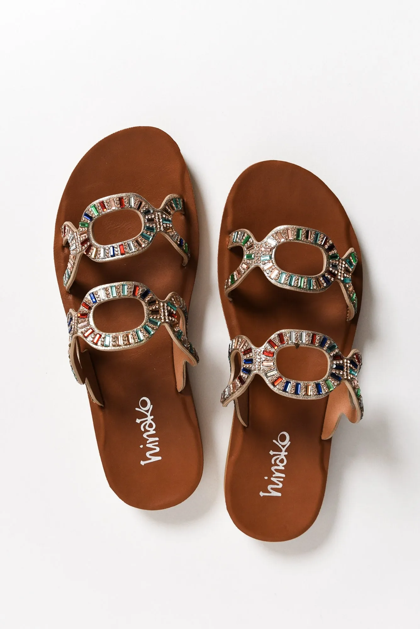 Wembley Multi Diamante Slide sold by Blue Bungalow product image thumbnail 4