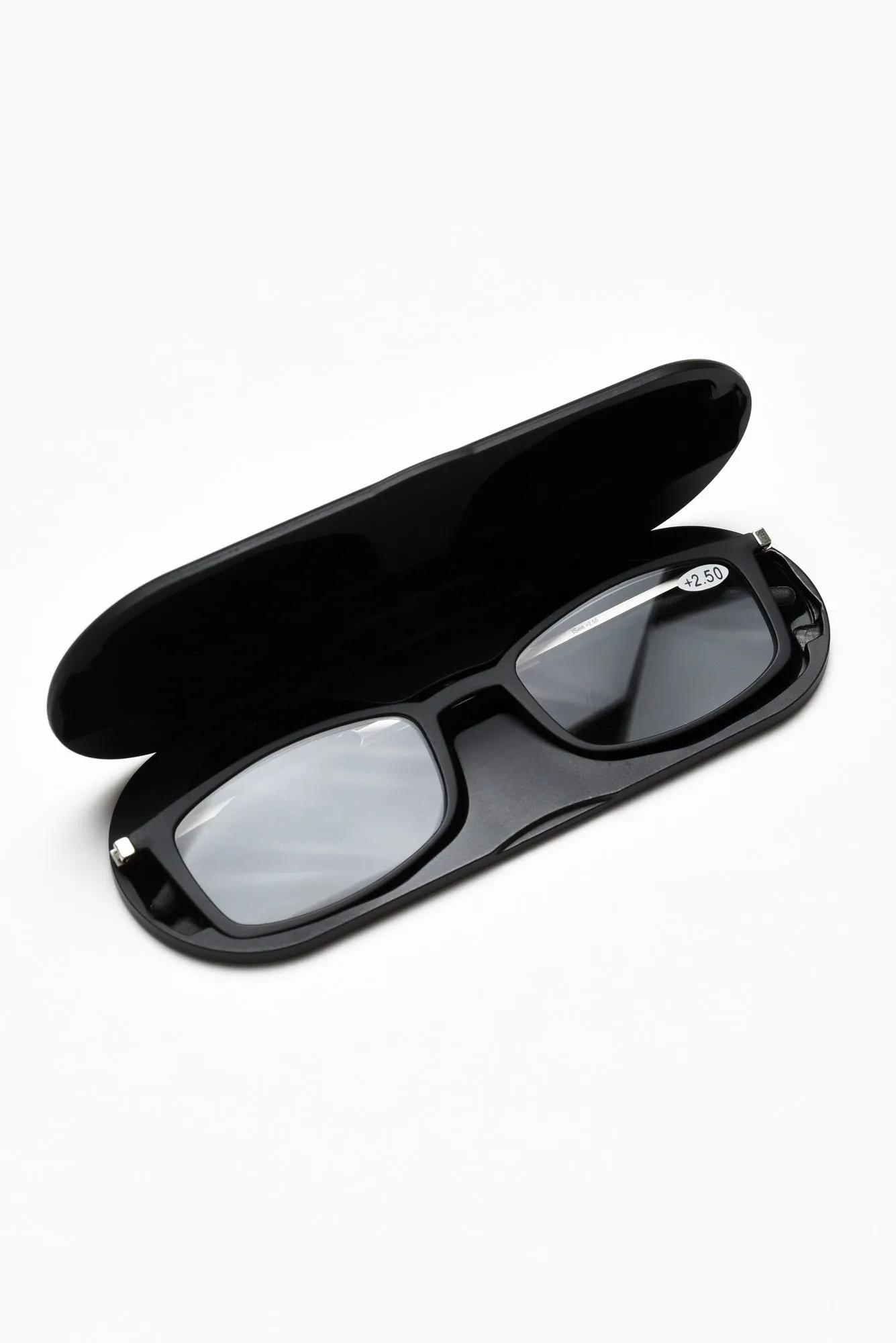 Zaina Black Slim Reading Glasses sold by Blue Bungalow product image thumbnail 2