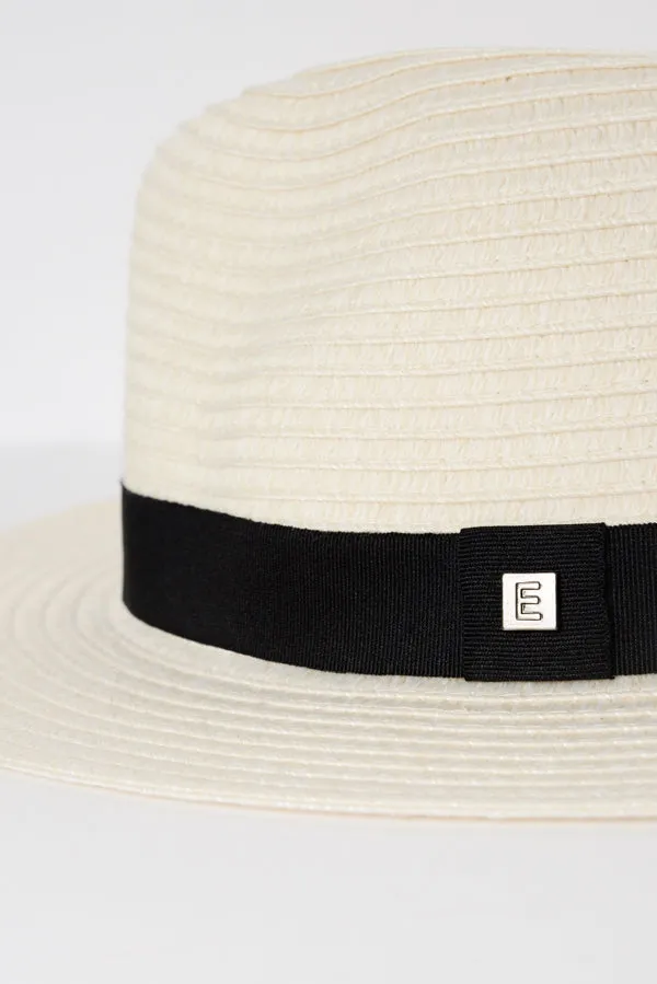 Ivory Travel Fedora sold by Blue Bungalow product image thumbnail 5