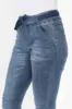 Arden Blue Denim Tie Jeans sold by Blue Bungalow
