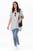 Arden Blue Denim Tie Jeans sold by Blue Bungalow