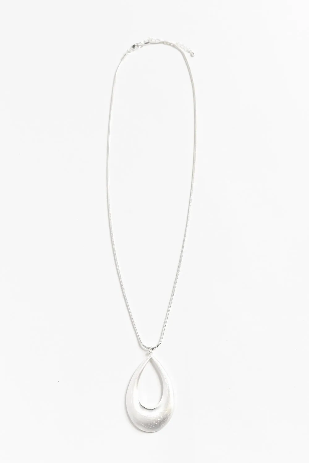 Marvelo Silver Pendant Necklace sold by Blue Bungalow