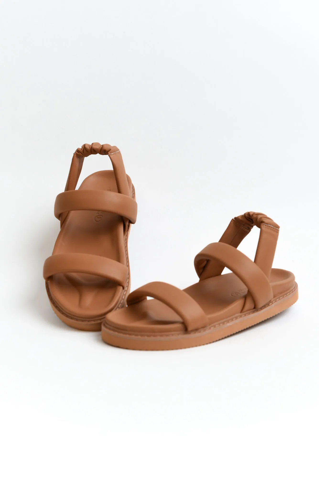 Algort Tan Leather Sandal sold by Blue Bungalow product image thumbnail 4