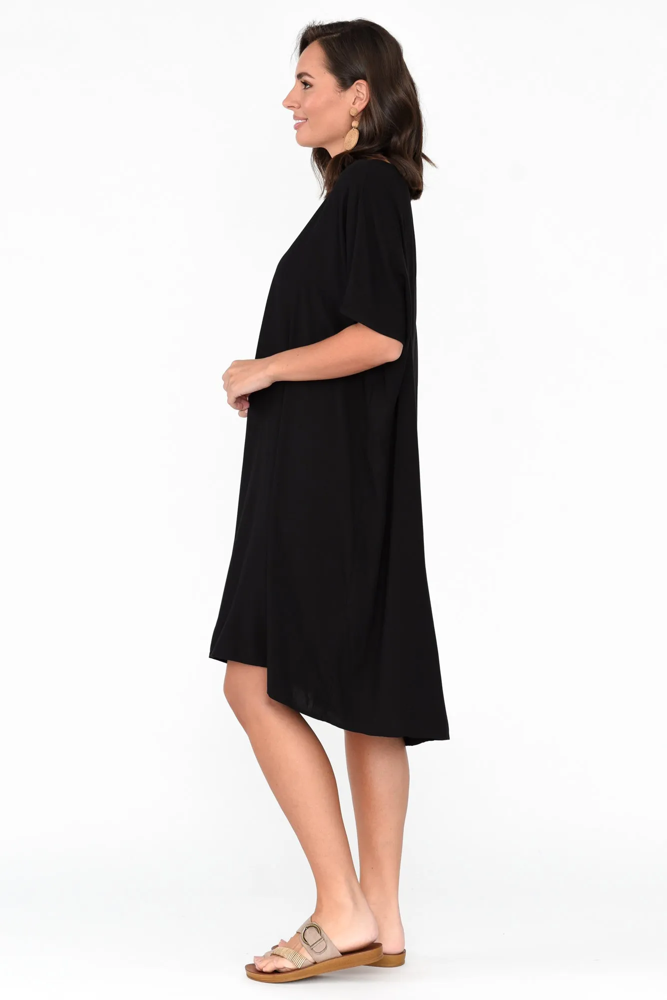 Quinn Black Kaftan sold by Blue Bungalow product image thumbnail 3