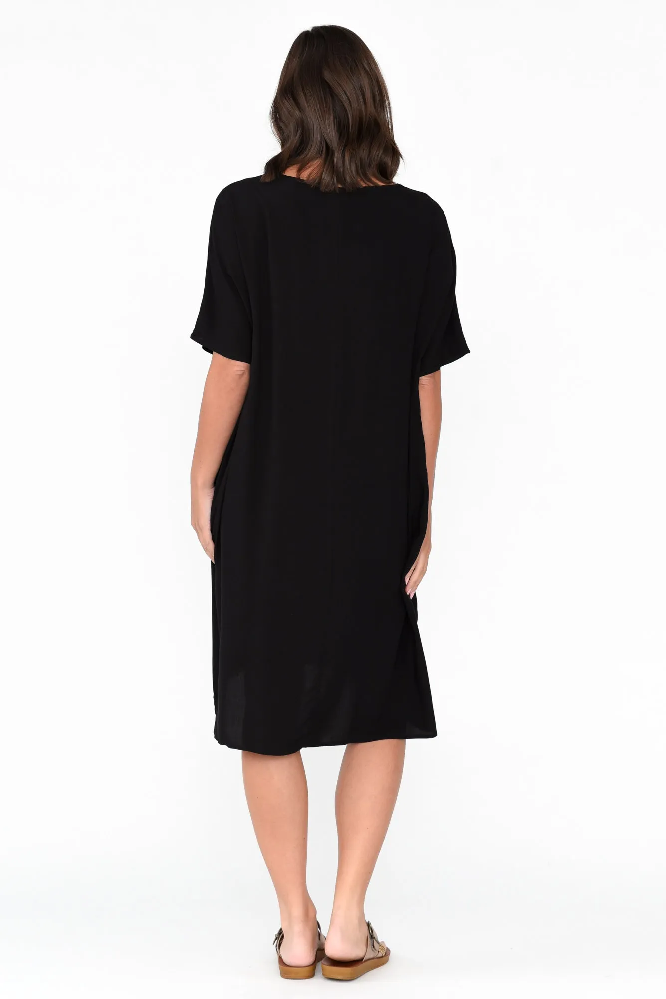 Quinn Black Kaftan sold by Blue Bungalow product image thumbnail 4
