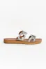 Wembley Silver Diamante Slide sold by Blue Bungalow