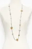 Ivar Two Tone Disc Necklace sold by Blue Bungalow