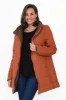 Asuka Rust Reversible Puffer Jacket sold by Blue Bungalow