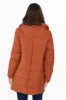 Asuka Rust Reversible Puffer Jacket sold by Blue Bungalow