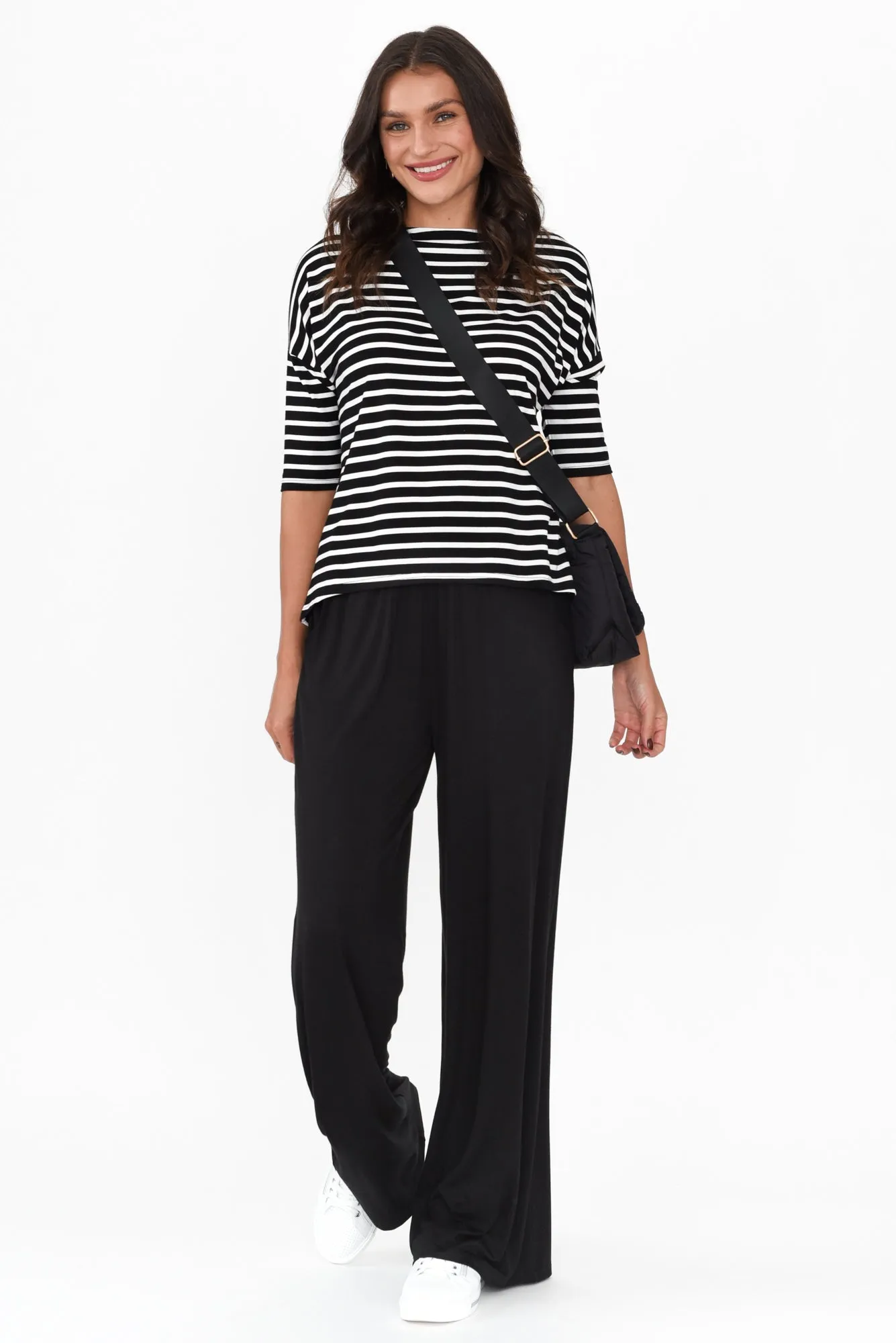 Cedric Black Bamboo Pocket Pants sold by Blue Bungalow product image thumbnail 2