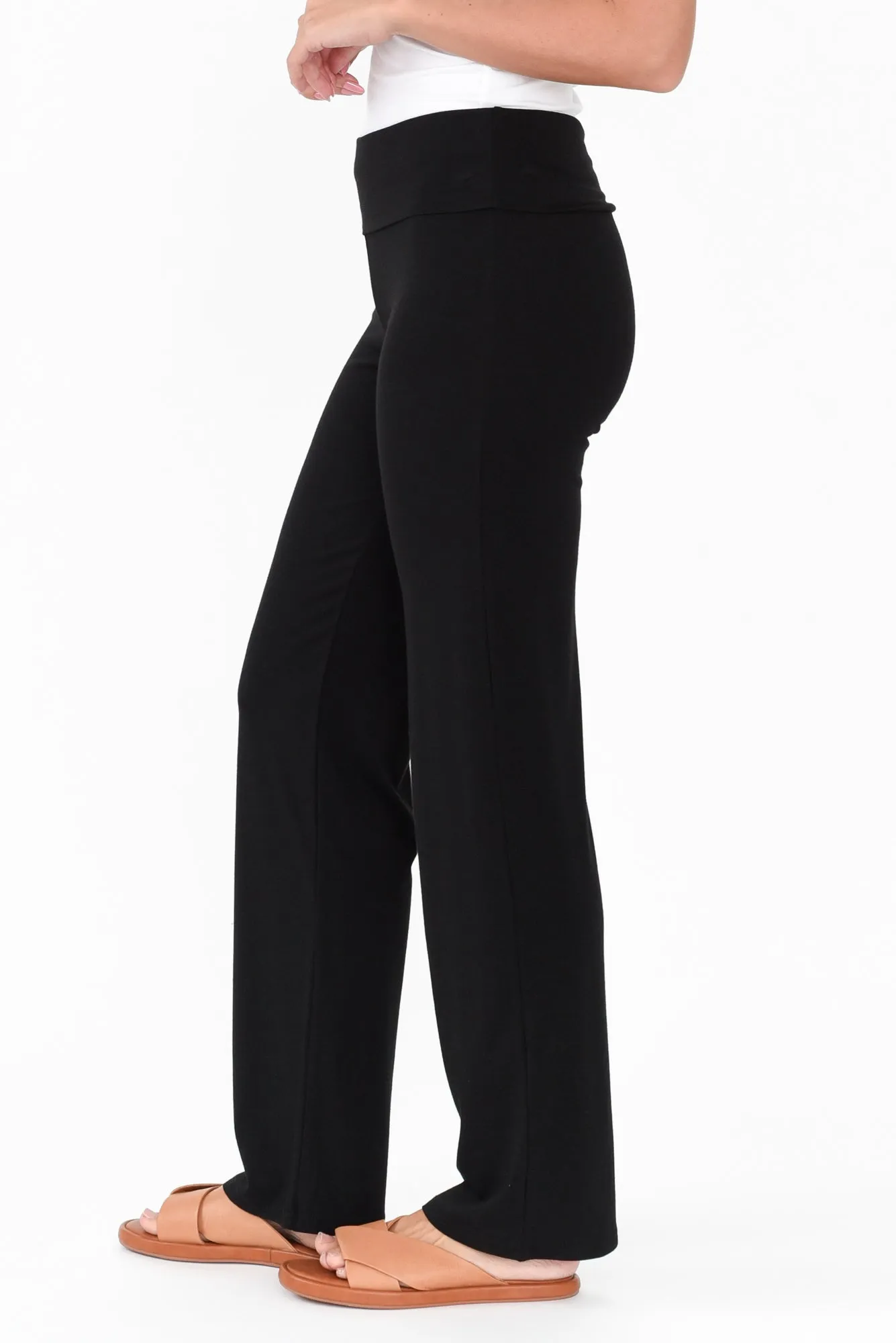 Pamela Black Bamboo Pants sold by Blue Bungalow product image thumbnail 3