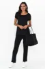 Dana Black Micro Modal Pants sold by Blue Bungalow