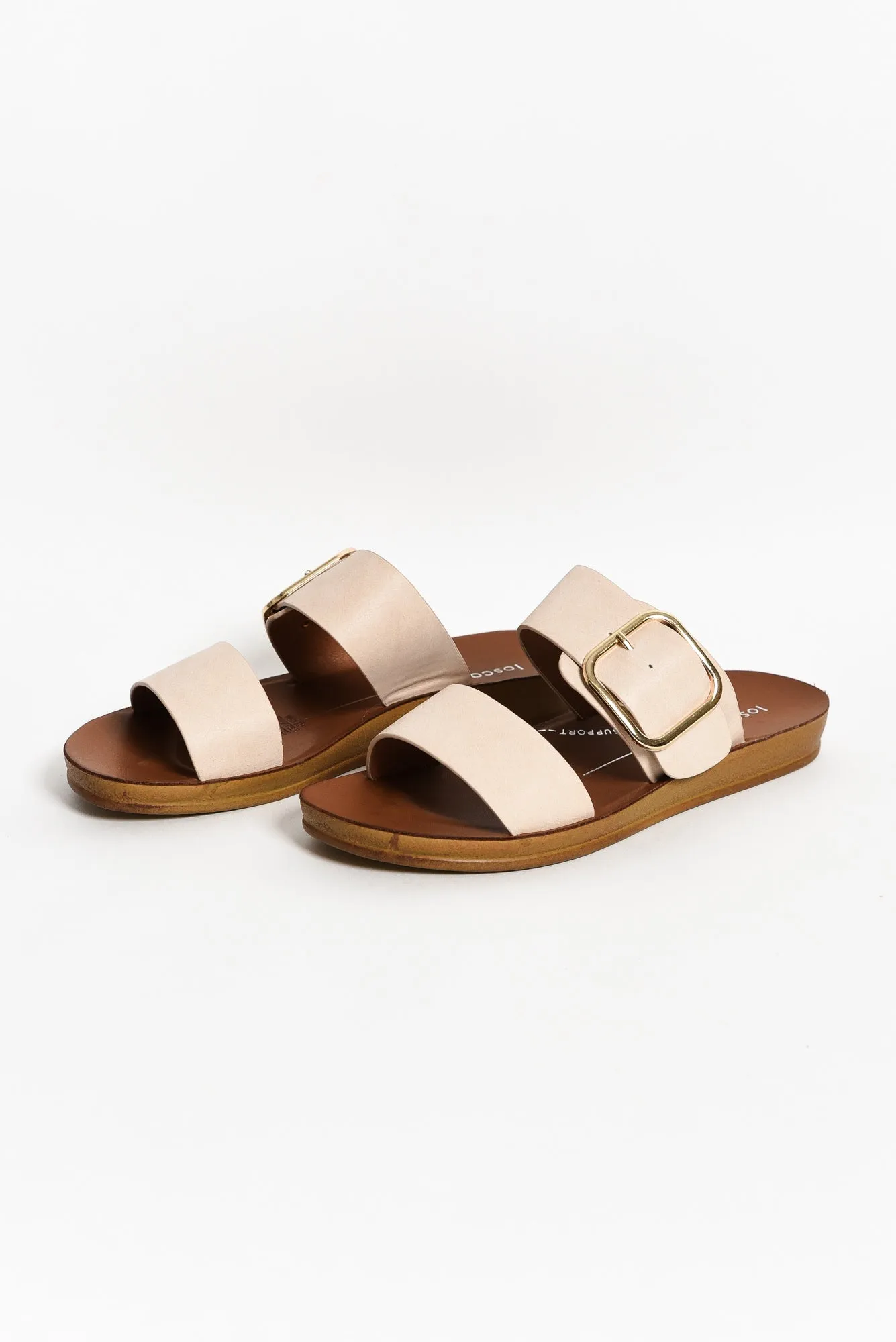 Doti Cream Buckle Slide sold by Blue Bungalow product image thumbnail 2