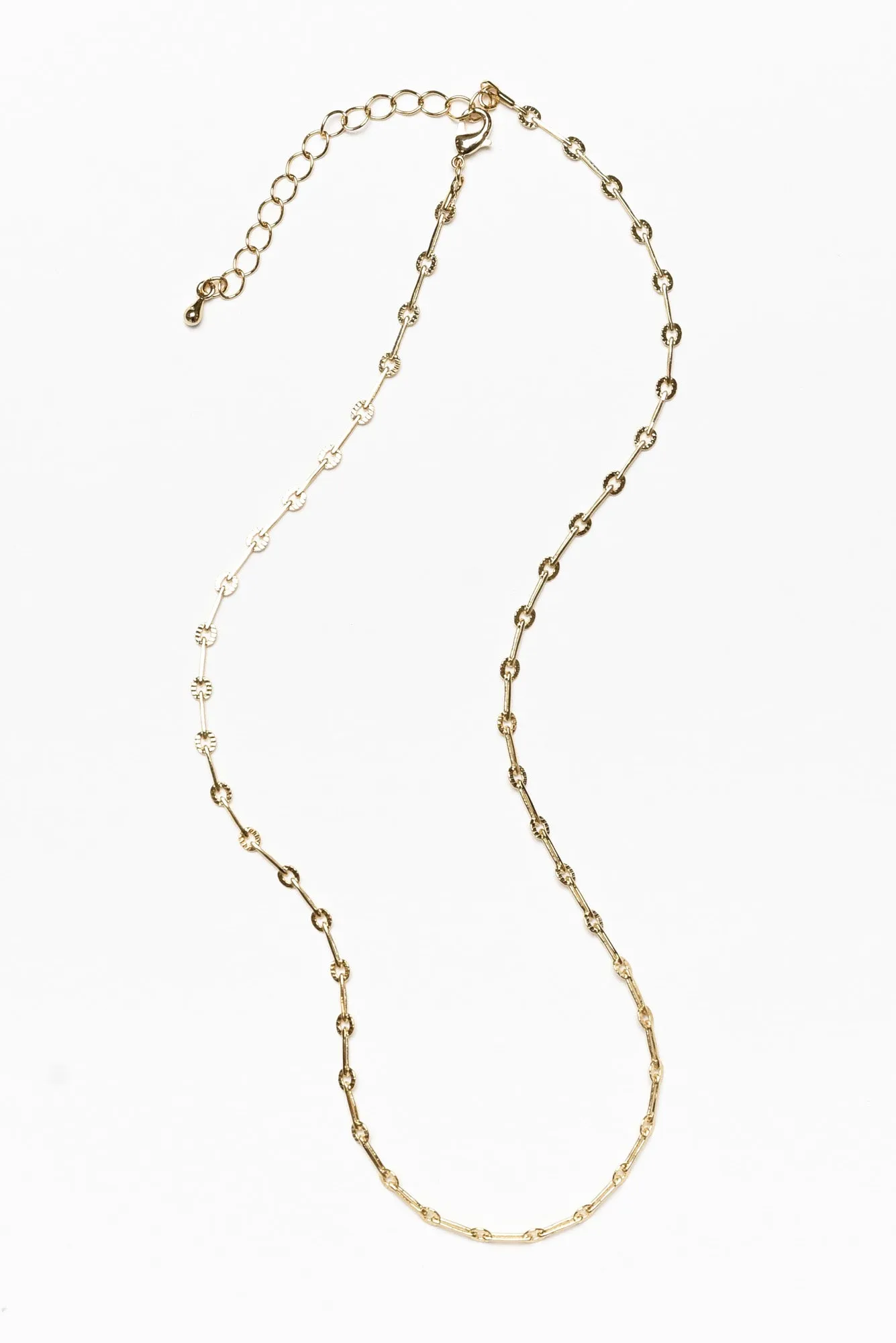 Beatrice Gold Link Necklace sold by Blue Bungalow