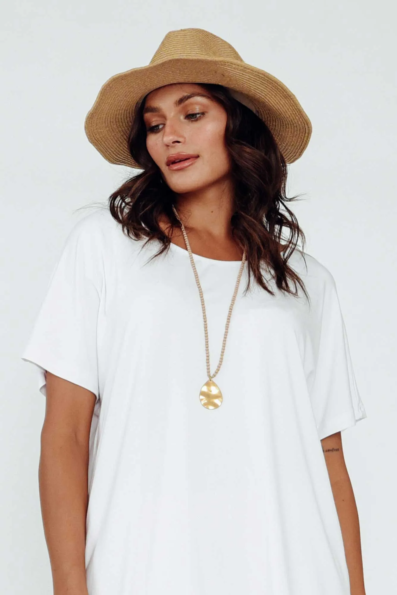 Bedarra Natural Raffia Cowboy Hat sold by Blue Bungalow product image thumbnail 2