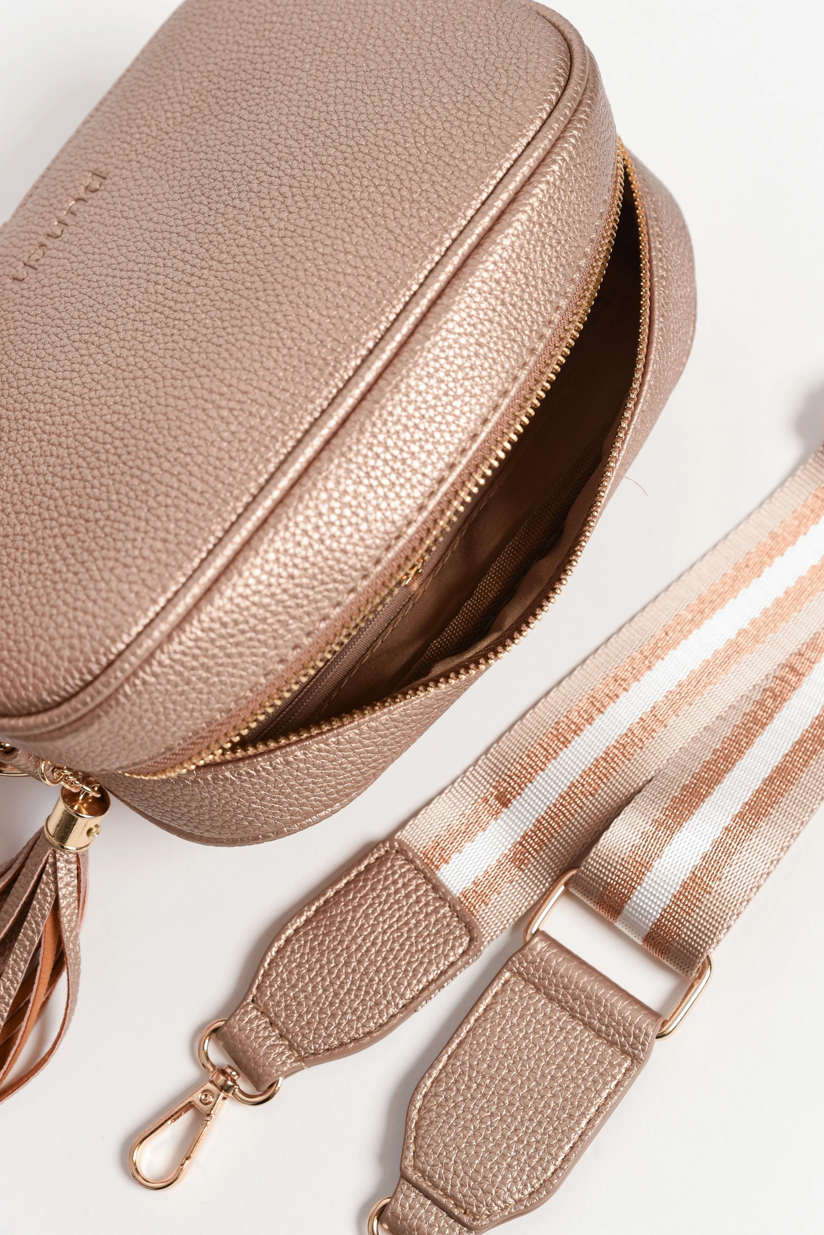 Dell Bronze Crossbody Bag sold by Blue Bungalow product image thumbnail 2