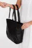 Fenna Black Leather Tote sold by Blue Bungalow