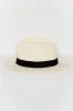Ivory Wide Brim Travel Fedora sold by Blue Bungalow
