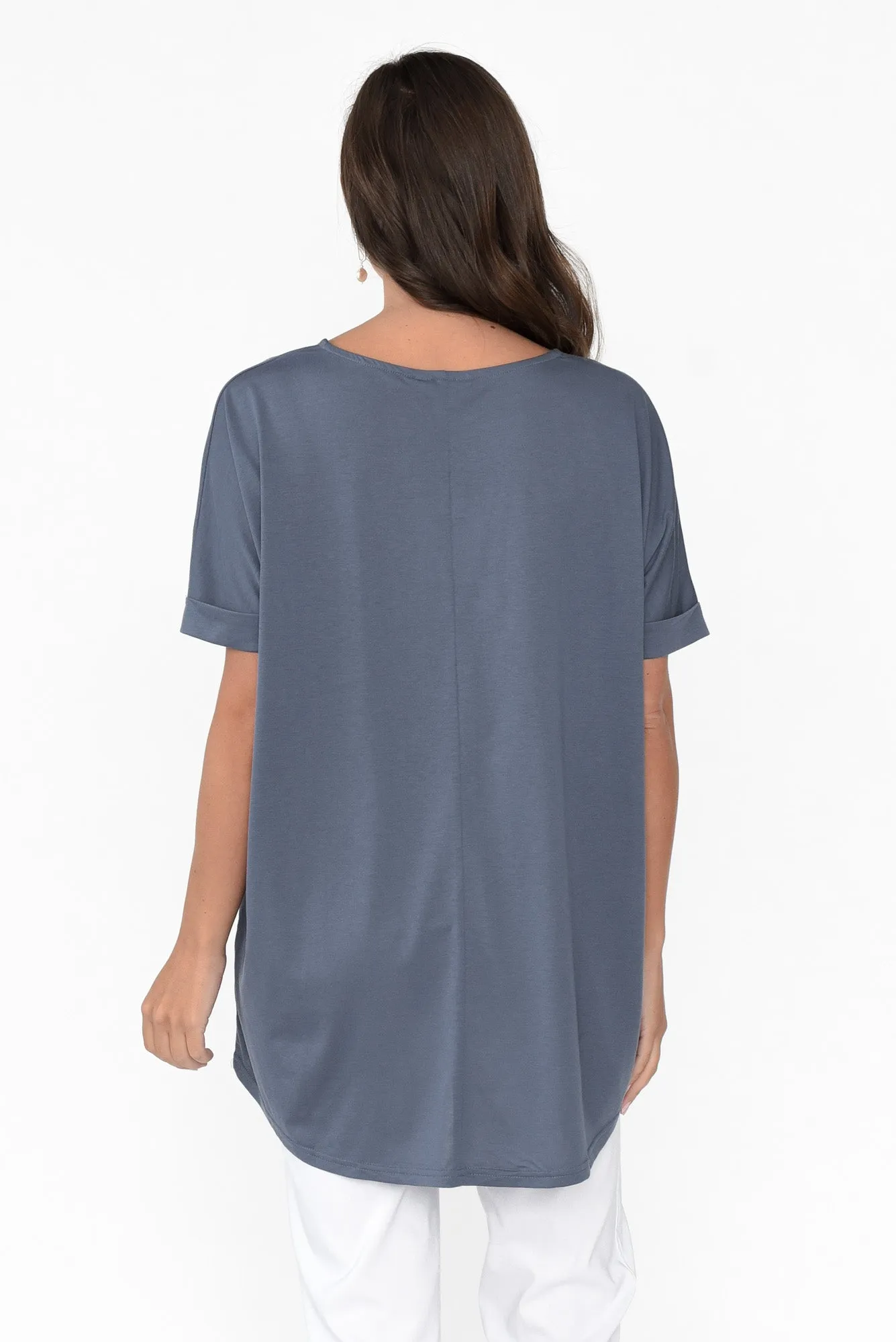 Emiko Steel Drape Top sold by Blue Bungalow product image thumbnail 5