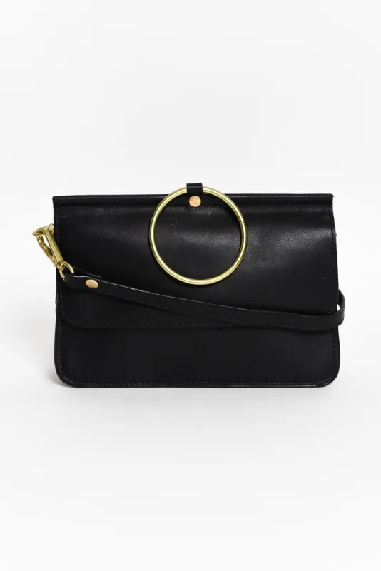 Ainsley Black Crossbody Bag sold by Blue Bungalow