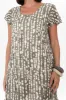 Lauren Grey Speckle Crinkle Cotton Dress sold by Blue Bungalow