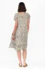 Lauren Grey Speckle Crinkle Cotton Dress sold by Blue Bungalow