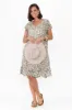 Lauren Grey Speckle Crinkle Cotton Dress sold by Blue Bungalow